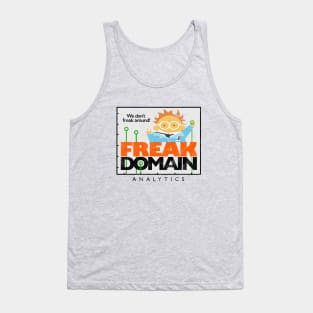 Freak Domain Analytics Company Logo Tank Top